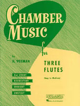 CHAMBER MUSIC FOR THREE FLUTES cover